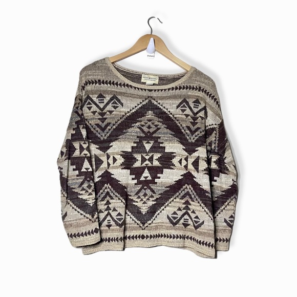 Denim & Supply Ralph Lauren Aztec Knit Sweater - Picture 1 of 11